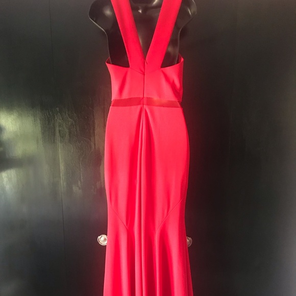 Red formal dress - Picture 4 of 4